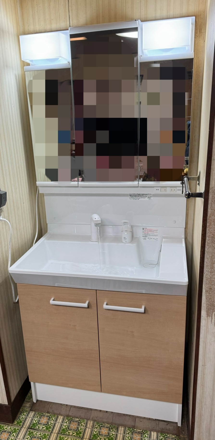 洗面台１_施工後